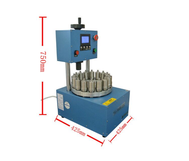 8T Rotary Electric Press wi/ 16-position for High Throughput Pellet Preparation - YLJ-10RM-S16