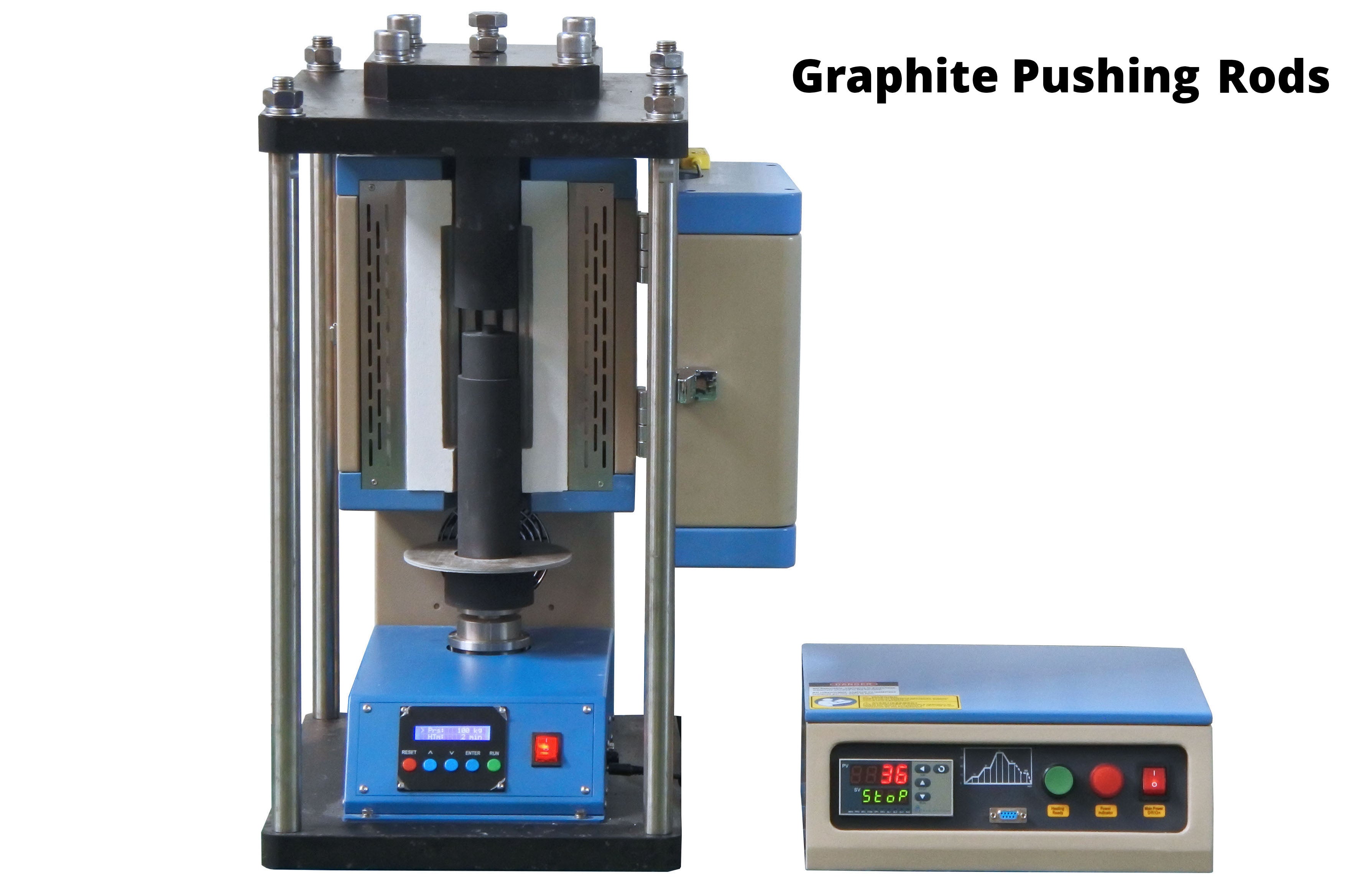 5T Electric Hot Pellet Press up to 1000 ºC - YLJHP7