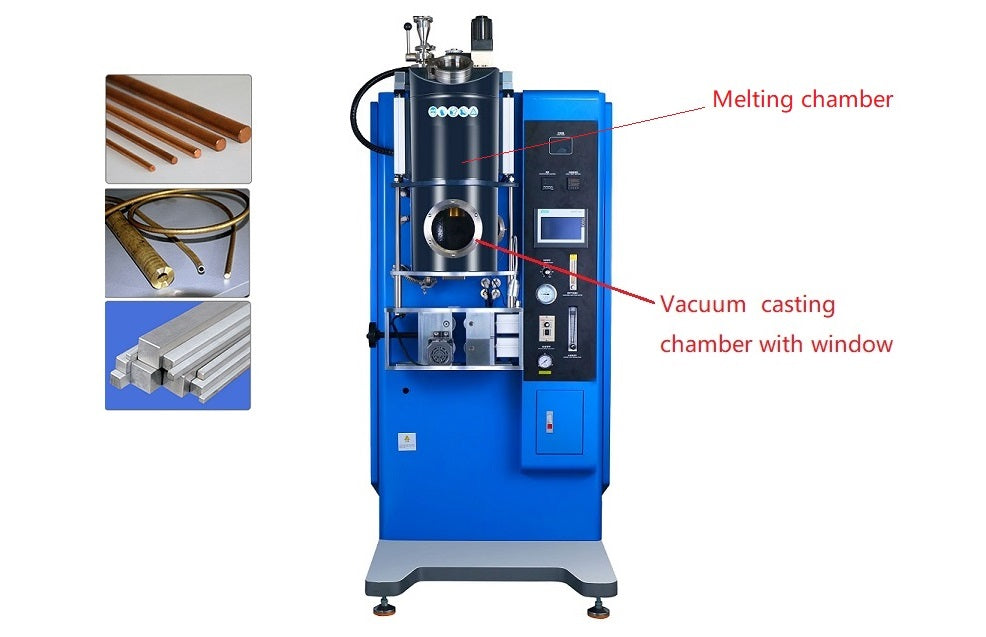 Atmosphere Controlled Continuous Casting Furnace with Secondary Charge Function - IMCS-1700VC