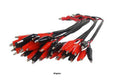 8 pcs Connection Cables with Alligator Connector for Battery Testing Board - EQ-BACC-8A
