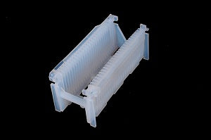2" diameter PFA wafer carrier (Capacity: 25) for Wafer Cleaning - PFA-2-25