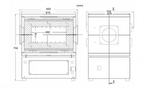 1500C Five Zone Split Tube Furnace with 84mm O.D Mullite Tube & Flanges - OTF-1500X-5Z
