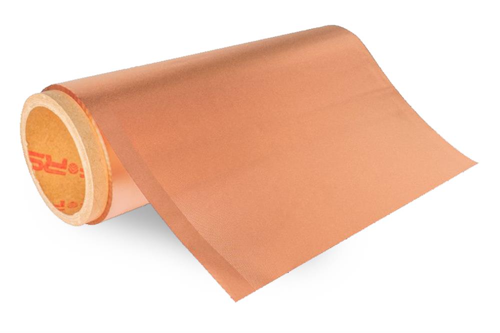 Copper Mesh Foil Roll for Battery Anode Substrate (290mm W x 11um T x 80 m L) - MF-Cu11D25-net