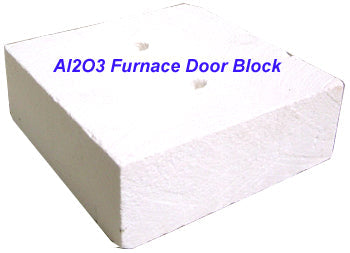Refractory Al2O3 Door-block, D-block