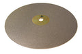 Electro-plated 12" Dia. Diamond Grinding / Lapping Plat with PSA Back, 1800 mesh - DGP12PSA1800