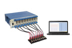 8 Channel Battery Analyzer (0.005 -1 mA, up to 5V) w/ Laptop Software & Optional WIFI Control