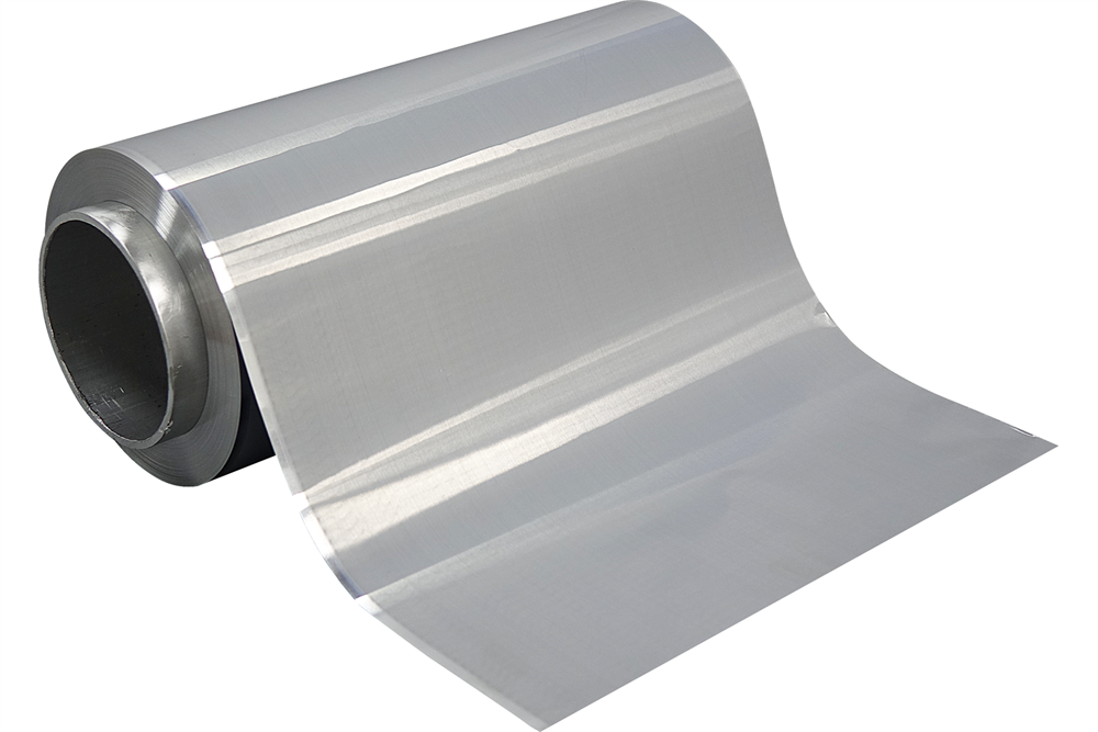 Microporous Aluminum Foil Roll (180 mm W * 15 um T) for Battery Cathode Current Collector, 1kg/roll, MF-Al15u180-net