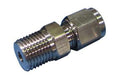 304 SS 1/4" O.D Tube Fitting x 1/4" Male - FIT14T14NPT