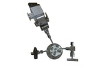 Induction Melting Quartz Assembly with Four 1/4" Tube Feedthroughs for 60 mm O.D. Tube - FL60FT4-OK