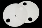 One Pair of Quartz Insulating Heat Shield Disks for RTP 1000D4 - RTP-ACC-02