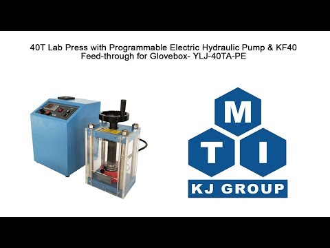 Programmable Electric Hydraulic Pump with Hydraulic Pipe up to 65 MPa for MTI Press - YLJ-PE