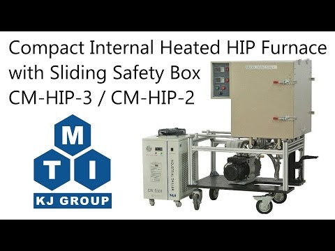 1200°C Max. Hot Isostatic Pressing (HIP) Furnace (80IDx130H mm) up to 20 MPa - CM-HIP-2