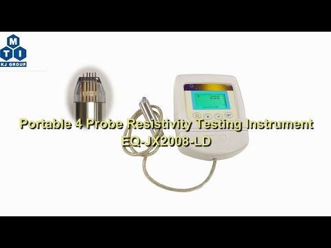 Portable 4 Probe Resistivity Tester for Electrodes and Crystal Substrate and - JX2008-LD