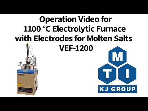 1100°C Molten Salts Reactor for Electrolysis - VEF-1200