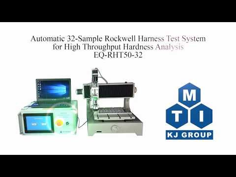 Automatic 32-Sample Rockwell Hardness Testing System for High Throughput Hardness Analysis - RHT50-32-LD