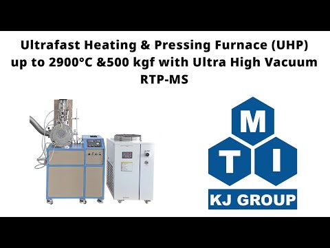 2900°C Max. Ultrafast Heating & Pressing Furnace (UHP) up to 100 kgf - RTP-MS