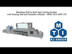Benchtop Roll-to-Roll Tape Casting System with Heating Bed and Hot Rolling Press-MSK-AFA-HRP-150