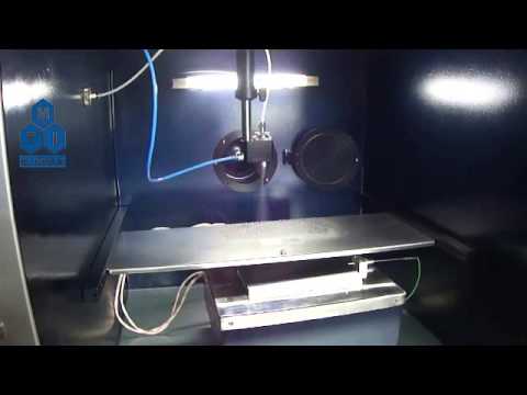 Large Floor-Stand Ultrasonic Spray Pyrolysis Coating Unit with 10"x10" 500C Heating Plate - MSK-USP-05