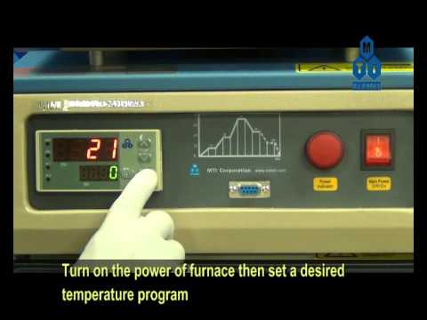 Mini CVD Tube Furnace with 2 Channel Gas Mixer, Vacuum Pump, and Vacuum Gauge -OTF1200XSF2