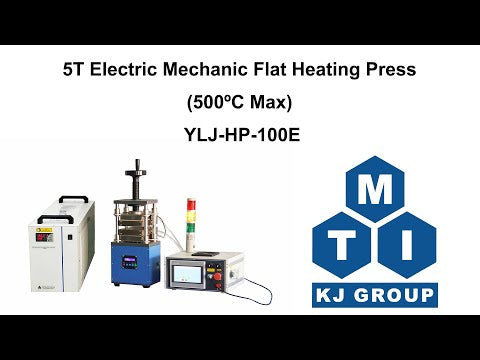 5T Precision Electric Mechanic Laminating Heating Press (500°C Max, 135x135 mm) - YLJ-HP-100E