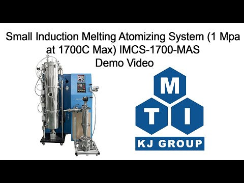 Compact Induction Atomizer (1 MPa @ 1700C Max.) for 3D Printing - IMCS-1700-MAS