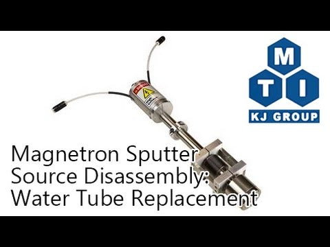 1" Magnetron Sputter Source with High Vacuum Quick Connector- HVMSS-SPC-1