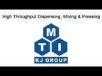 8T Rotary Electric Press wi/ 16-position for High Throughput Pellet Preparation - YLJ-10RM-S16