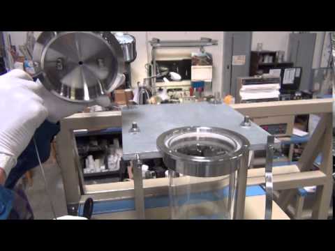 Five Zones Split Vertical Tube Furnace with 4" Quartz Tube & SS Vacuum Flanges -   OTF-1200X-VT-V-100