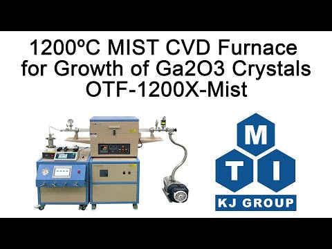 Economic MIST CVD Furnace (1200°C Max. ) for Crystal Growth- OTF-1200X-S-Mist