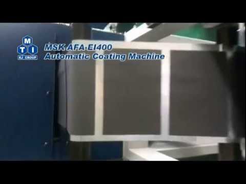 Faster Roll to Roll Transfer Coating System (400mm Width) for Pilot Scale of Battery Electrode - MSK-AFA-EI400