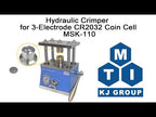 Crimping Die Core for 3-Eletrode 2032 Coin Cells - M110A6