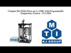 5T Electric Hot Pellet Press up to 1000 ºC - YLJHP7
