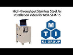 Advanced Planetary Ball Mill w/ Independent Speed Control and Optional Milling Jars up to 2L  - MSK-SFM-15