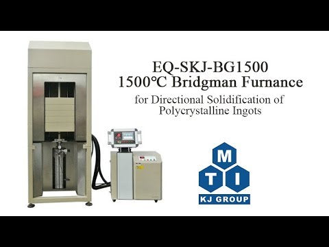 1650°C Bridgman Furnace for Directional Solidification and Crystal Growth - SKJ-BG1650-LD