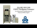 1650°C Bridgman Furnace for Directional Solidification and Crystal Growth - SKJ-BG1650-LD