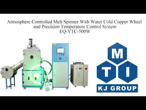 Melt Spinner With Water Cold Copper Wheel and Temperature Control System upto 500g - VTC-500W