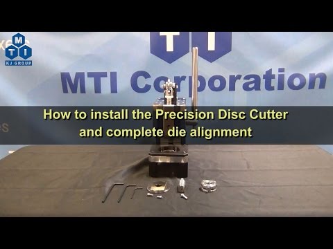 Precision Disc Cutter with Standard 16, 19, 20 Dia. Cutting Die & 3 ...