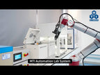 1200 °C Max 5" Automated Tube Furnace for AI Material Research - OTF1200XS5-ASD