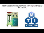 200T Electric Cold Isostatic Pressing (CIP) with ID 60/80/110 mm Vessel - YLJ-CIP-200