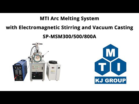 Arc Melting System up to 500g with Casting Function and Vacuum & Water Chiller - SP-MSM-800A