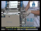 Compact Atmosphere Controlled RTP Furnace with 4" ID Quartz Tube up to 1100°C - OTF1200XRTP4