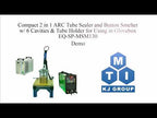 Mini Arc Melting Furnace (185A, or 160A) - Vacuum Casting - Glovebox Compatible - SP-MSM130