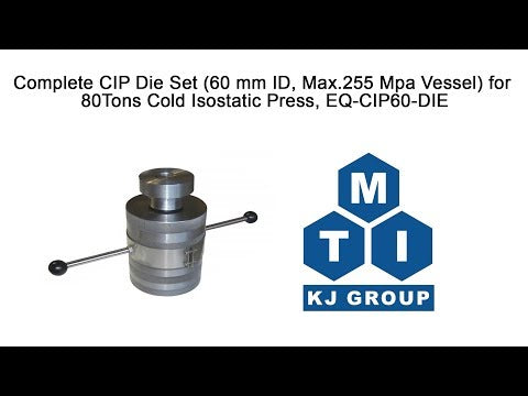 200MPa Vessel CIP Die Set (110 mm ID) for Cold Isostatic Press - CIP110D200