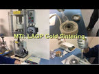 40T Electric Hydraulic Press with Optional Heating Die (250C Max) for Cold Sintering Process - YLJ-CSP-40TA