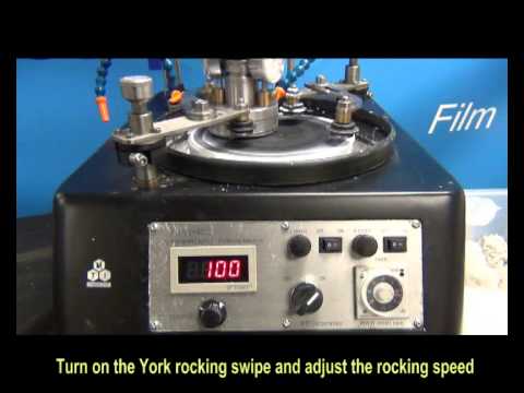8" Precision Lapping and Polishing Machine w/ Optional Slurry Feeder & Two work stations - Unipol802