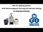 Arc Melting System up to 300g with Electromagnetic Stirring and Vacuum Casting - SP-MSM-300