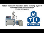 High Throughput Crystal Growth System By Zone Melting up to 1700C - SKJ1600HT