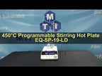 NRTL certified Stirring Hot Plate w/ External Temp. Probe, 7.25 x 7.25" Ceramic Plate Max. 450C - SP-19-LD