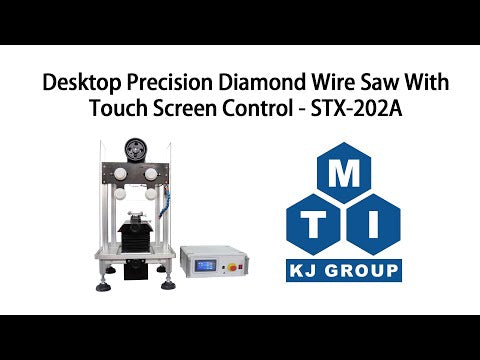 Desktop Precision Diamond Wire Saw With Touch Screen Control - STX-202A
