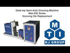 Desk-top Semi-Auto Grooving Machine for Various Cylinder Cell - MSK-500 Series